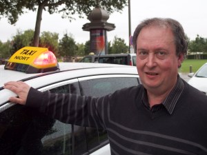 François Brandy, président de l'Union départementale des artisans du taxi et de l'interrégion Poitou-Charentes et Aquitaine au sein de la FNAT