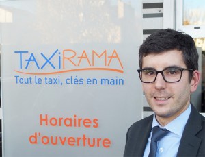 Vincent Poirot, DGA Taxirama, responsable des services artisans G7 Taxi Service.