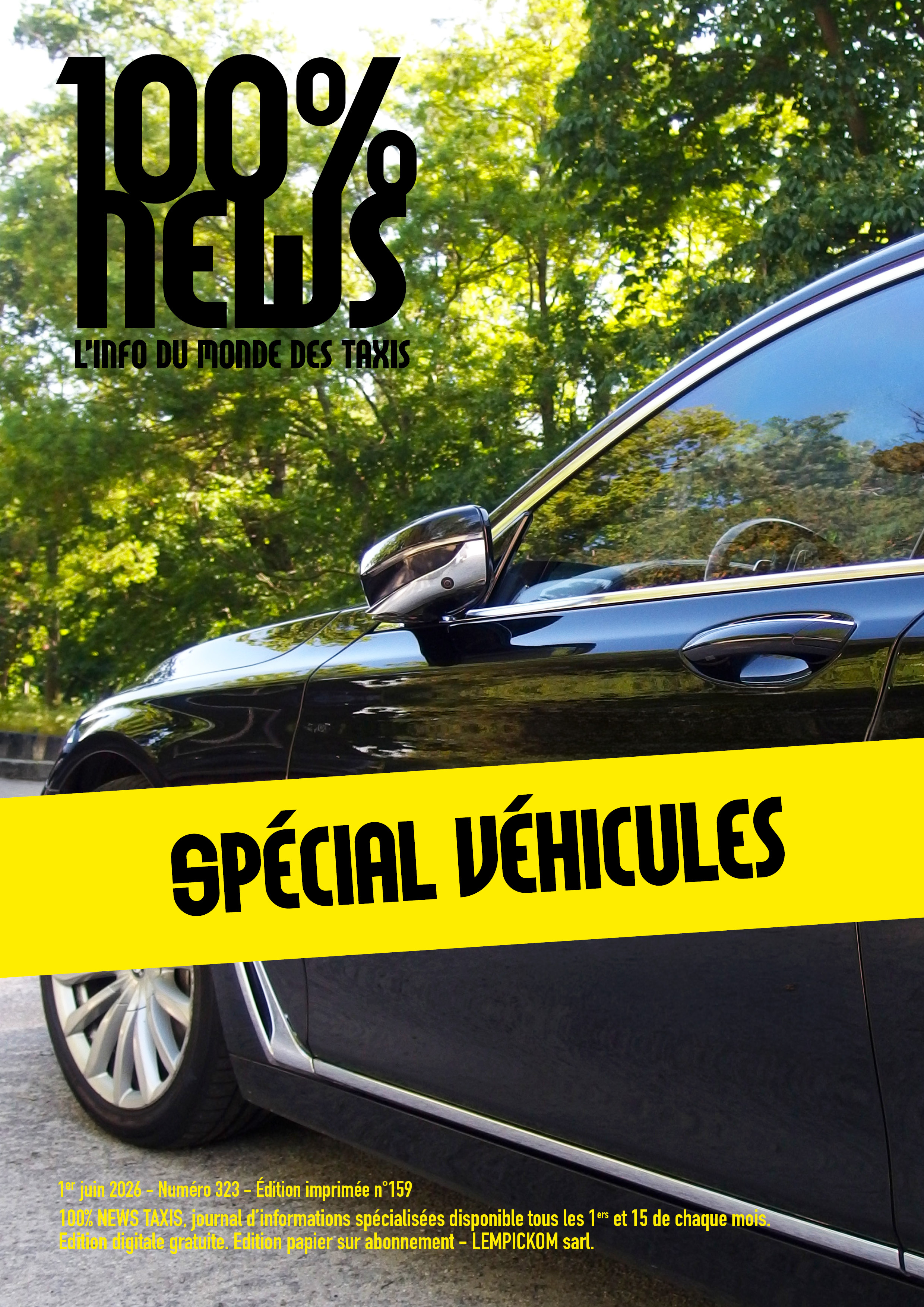 100% NEWS TAXIS n°323_Couv